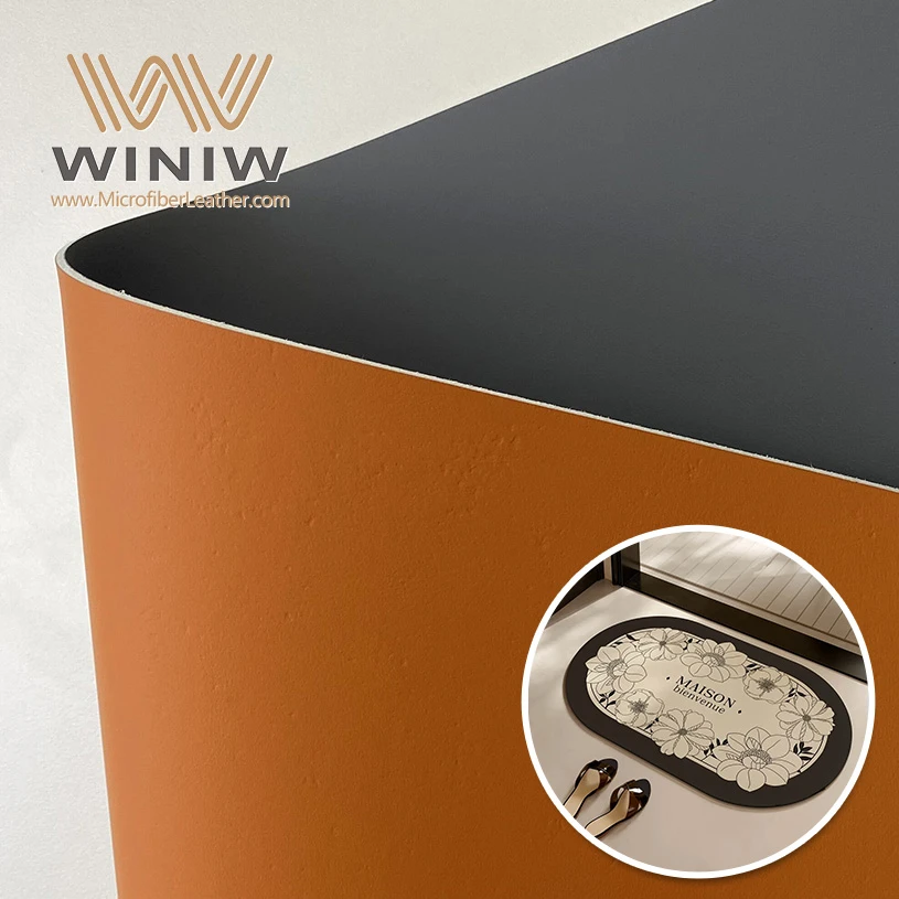 Eco-friendly Artificial Leather Pvc Material For Desk Mats